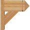 Ekena Millwork Traditional Arts & Crafts Rough Sawn Outlooker, Western Red Cedar, 8"W x 16"D x 16"H OUT08X16X16TRA03RWR - alternate 2